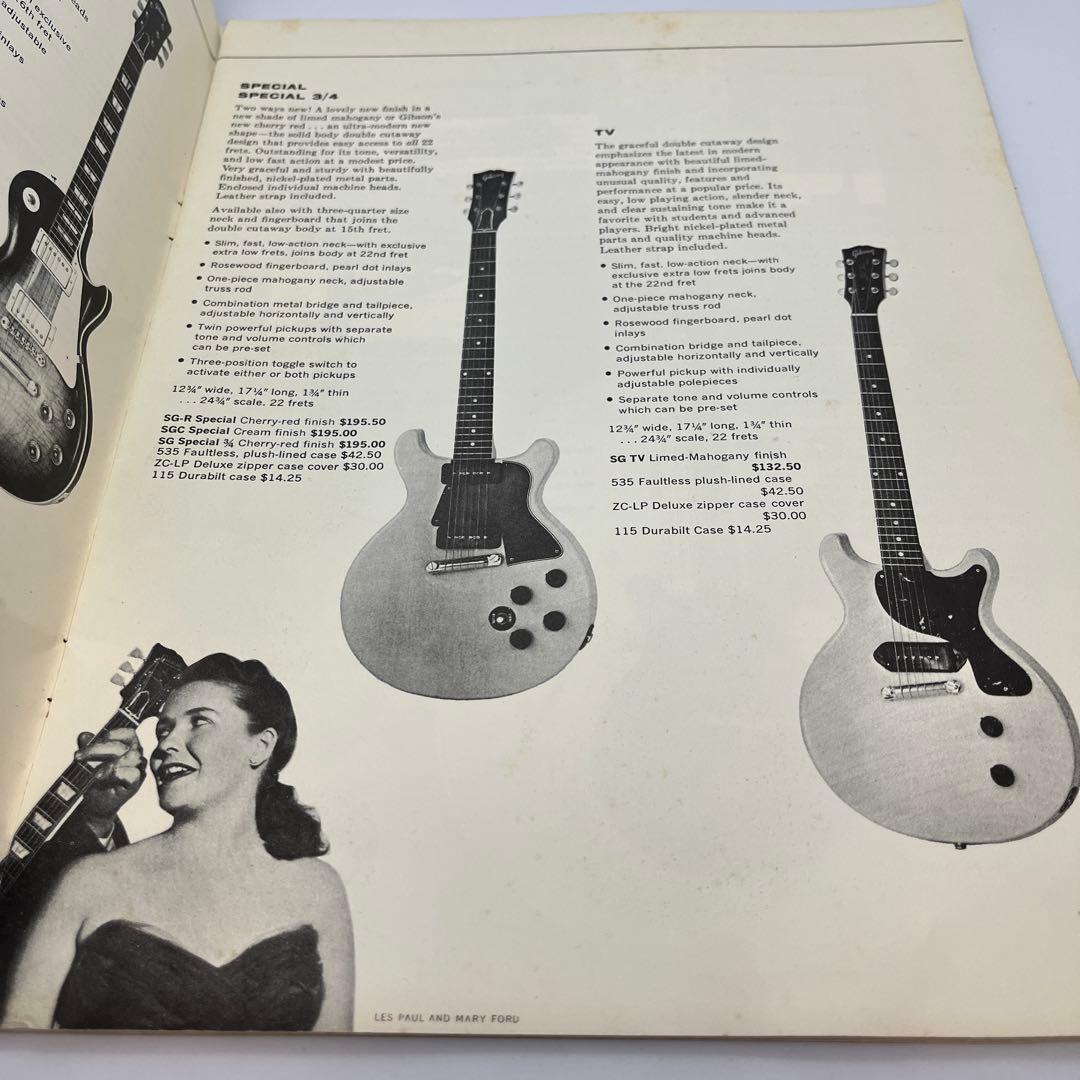【希少】1960年 Gibson ギター・アンプカタログ