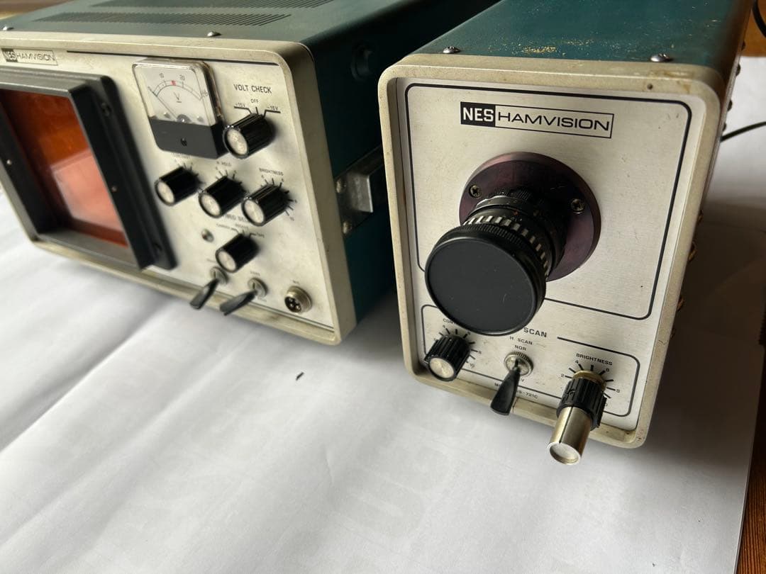 NES HAMVISION 受信機　カメラ付き