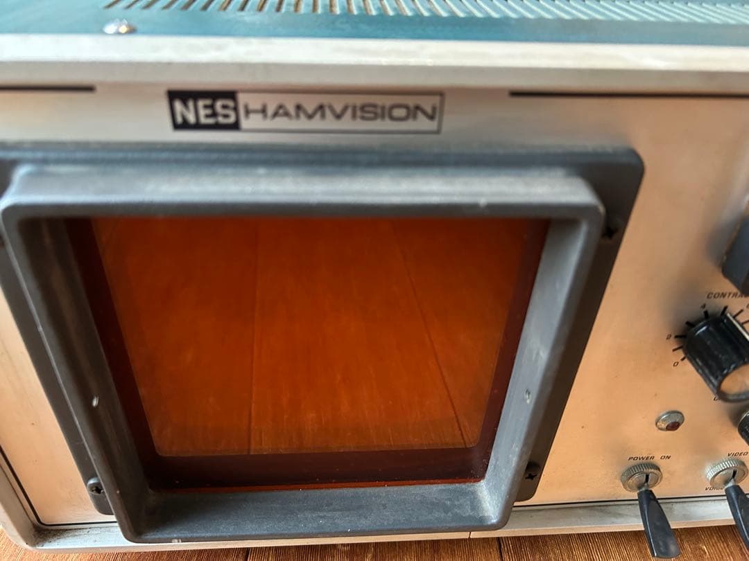 NES HAMVISION 受信機　カメラ付き