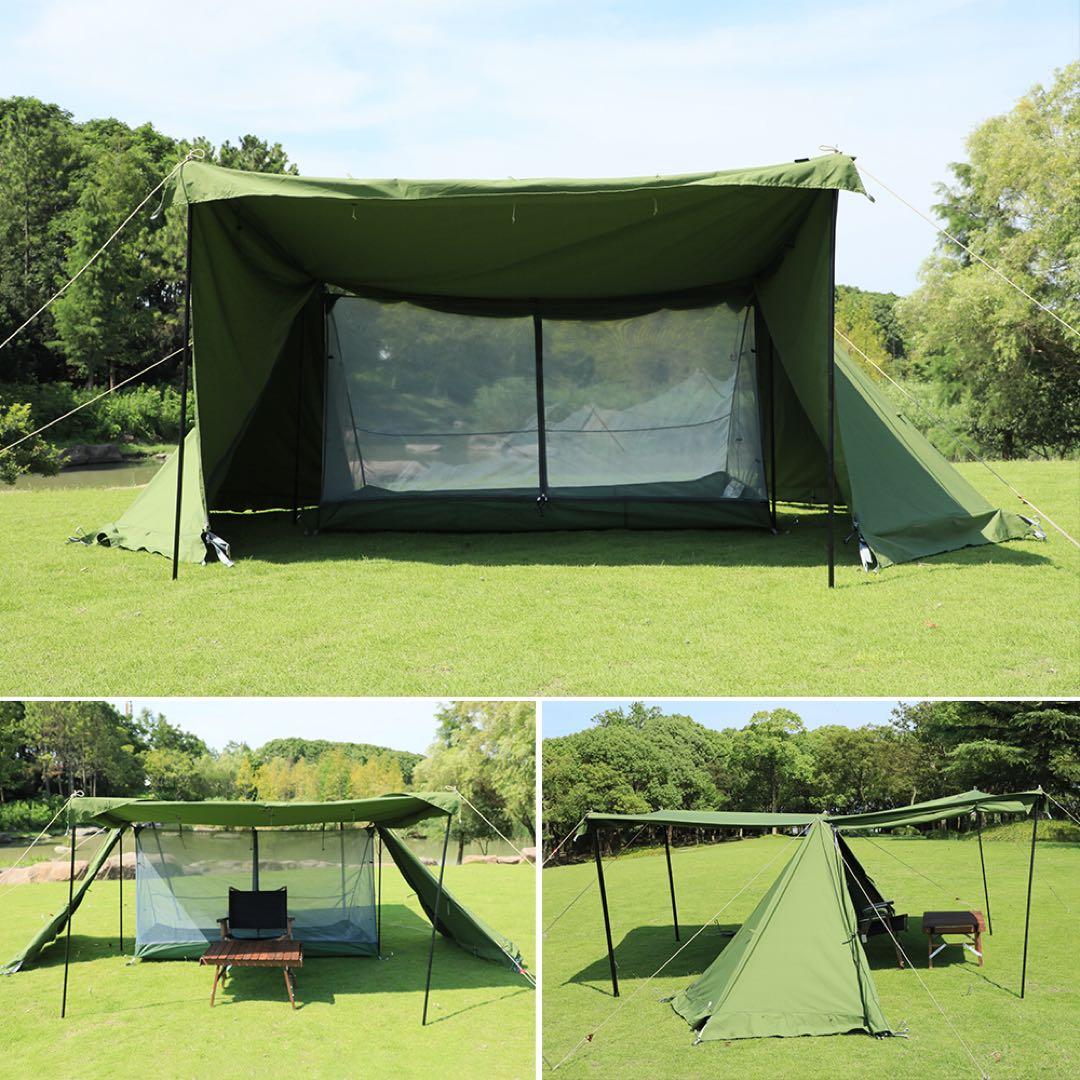 SoomLoom ミリタリーテント　X-large 専用フロントウォール付き