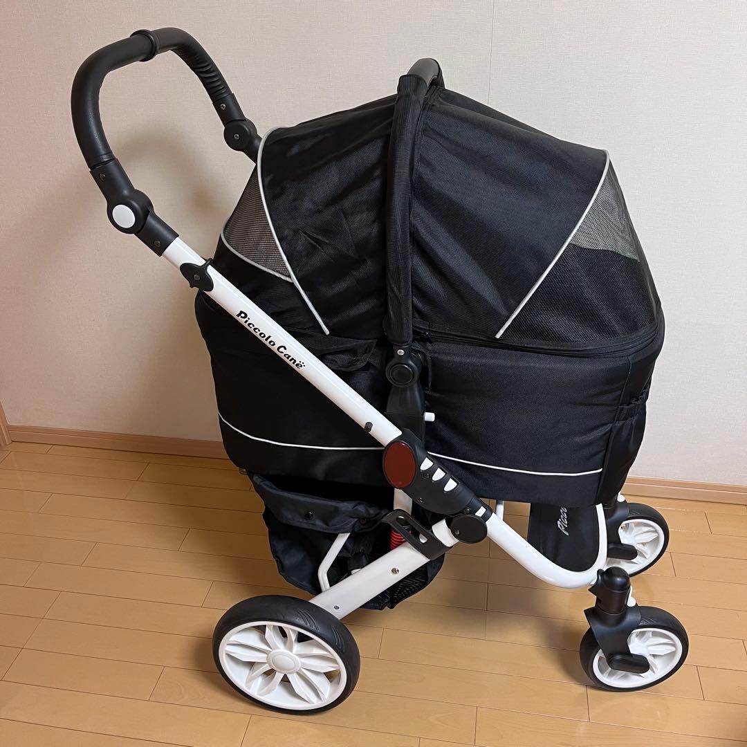 【美品】ピッコロカーネタントⅡ ハンドル7段階調節　レインカバーボトルホルダー