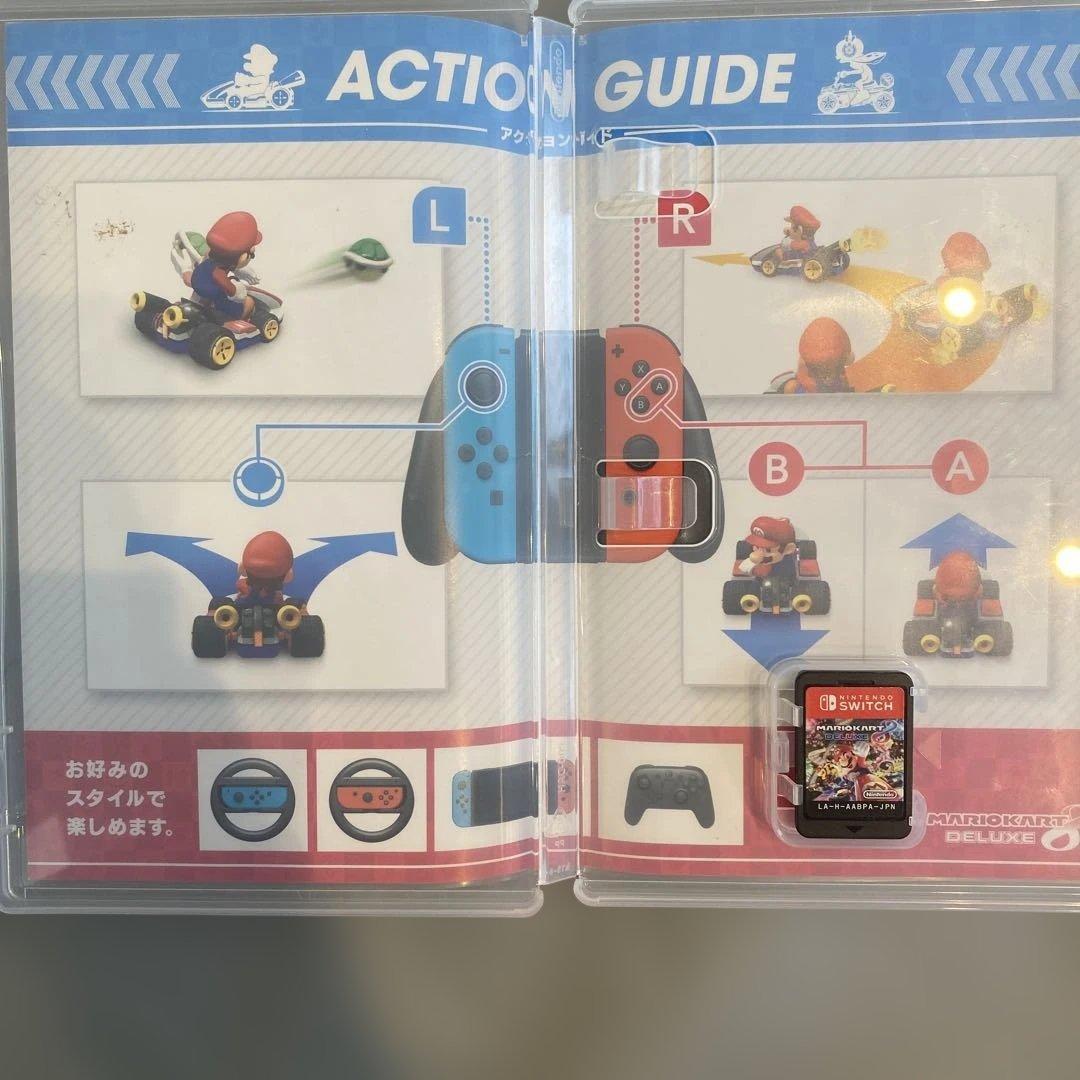 Nintendo Switch 本体 ジョイコン4個 ゲームソフト4本付き