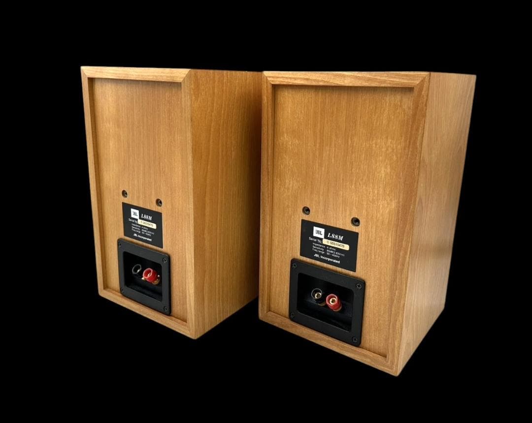 JBL 2ウェイブックシェルフ型スピーカー L88M ペア シリアル同番