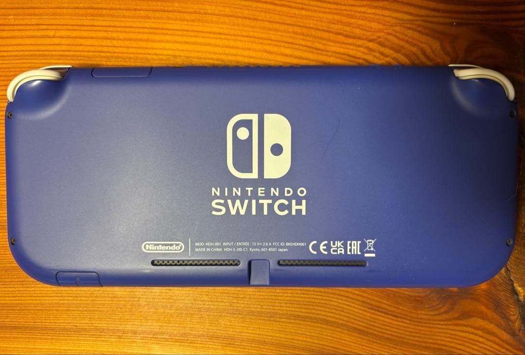 Nintendo Switch Lite ブルー　【箱　充電器付き】