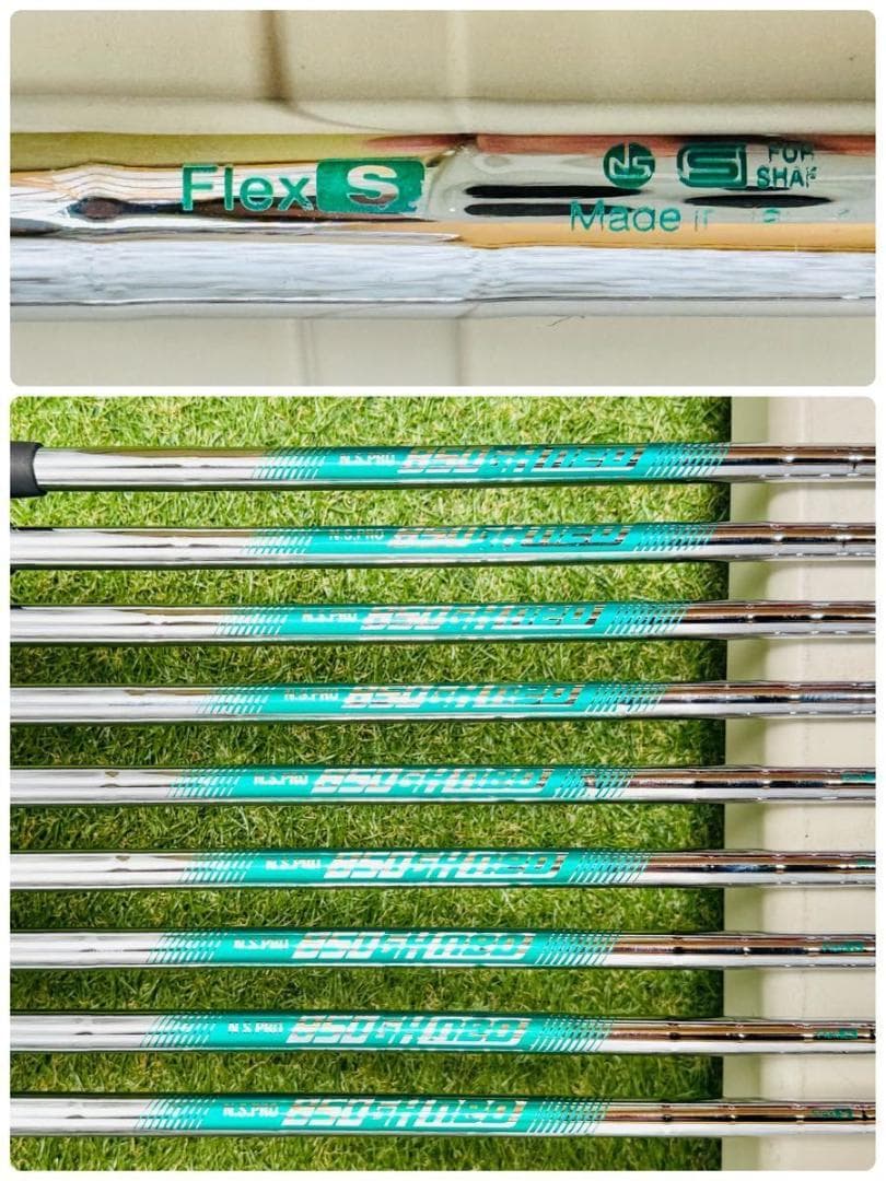 【豪華9本】ピン G430 黒ドット メンズアイアンセット スチール S