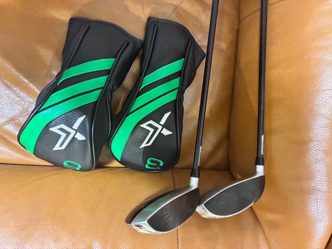 ゼクシオX 2022 3W+5W 純正SR 2本セット