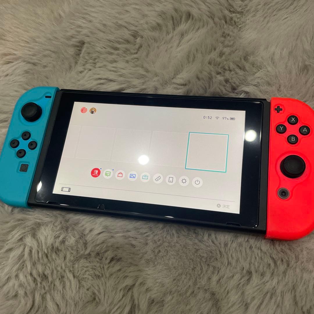 任天堂Switch 本体 バッテリー強化版 ＋ ケース・社外コントローラー付き