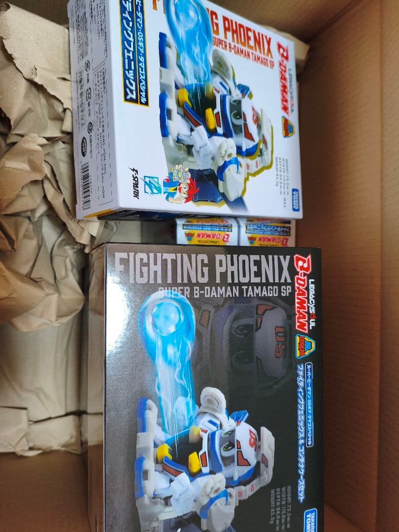 スーパービーダマン・OSギア・ファイティングフェニックス　コンテナケース等セット