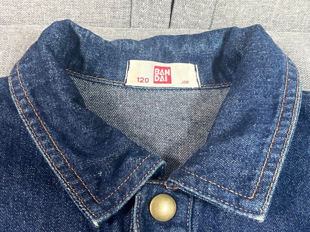 セーラームーンR デニムジャケット　バンダイ　BANDAI 120cm