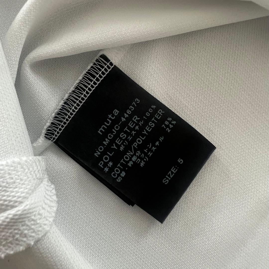 muta MARINE ムータマリン　現行　ポロシャツ　メンズ　ゴルフ　M ロゴ