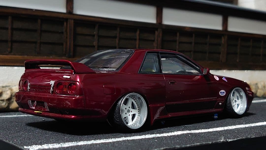 1/24 ハセガワ スカイライン グループAバージョン r32 完成品