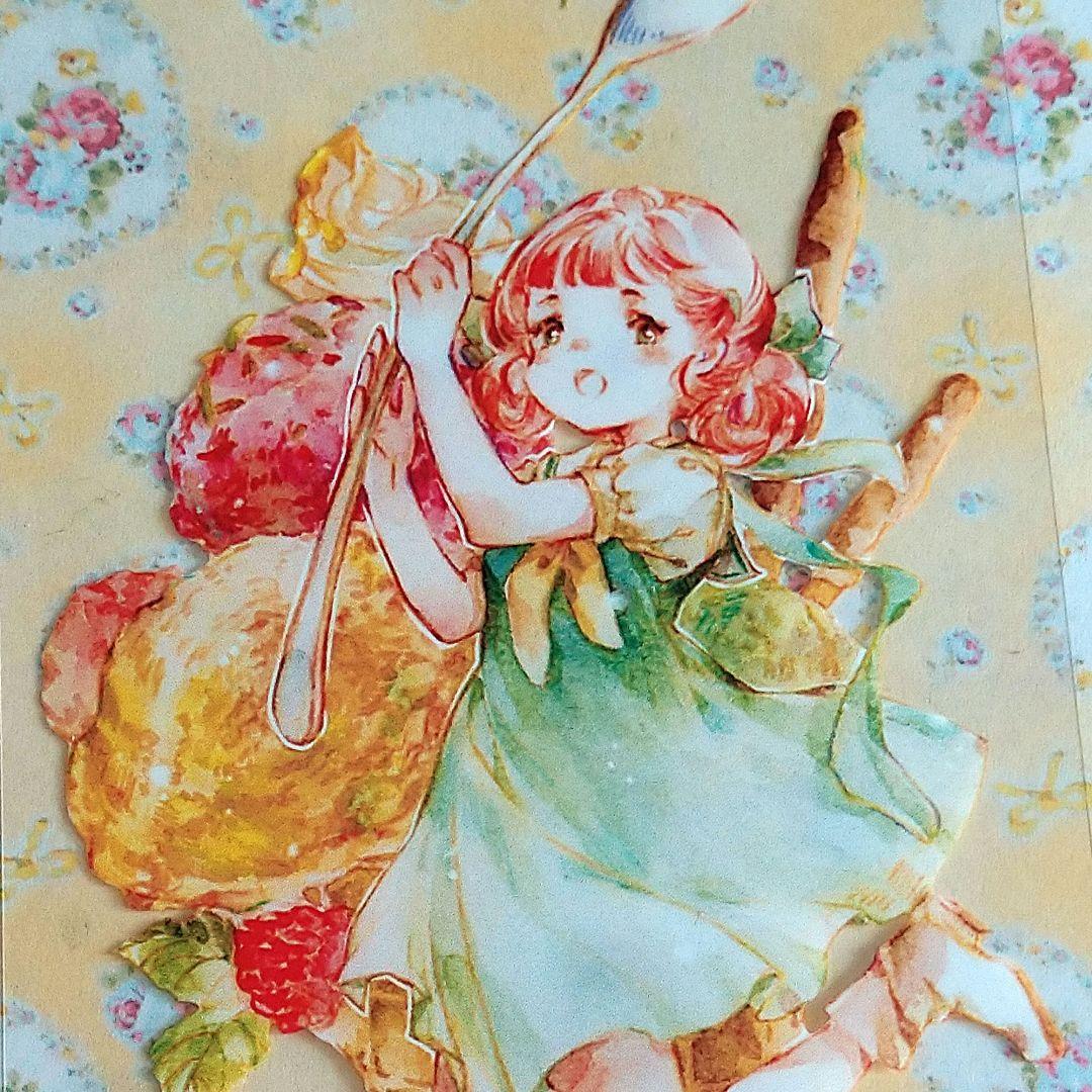 J900＃甜品卷(PET)田小宝切り売り海外人物マステ女の子