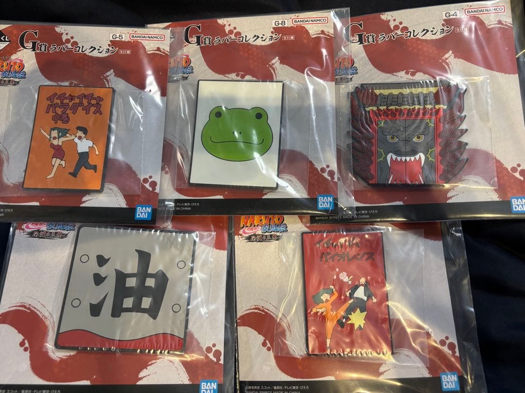 一番くじ NARUTO-ナルト- 疾風伝 伝説の三忍　自来也・綱手・下位賞セット