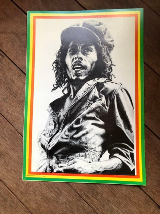 90s Bob Marley ジャマイカ　レゲエ　ボブマーリー　ラスタカラー