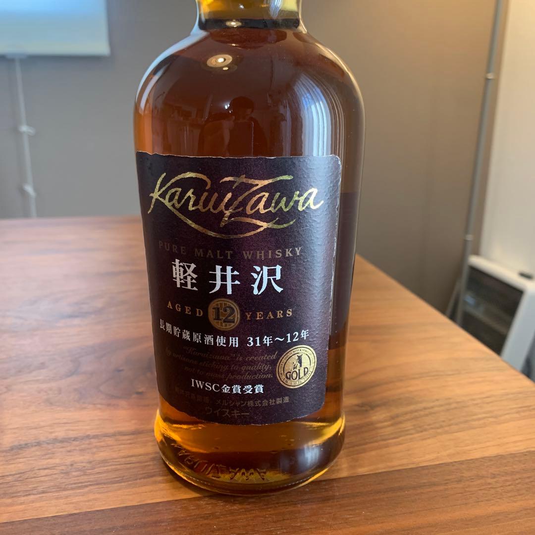 軽井沢12年　長期貯蔵原酒使用31-12年　IWSC金賞受賞　未開封　メルシャン