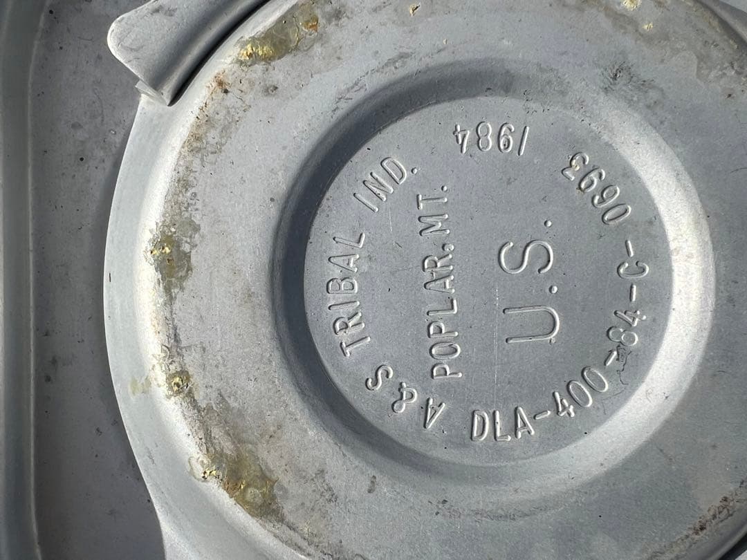 実物米軍　ベトナム戦争レトロ　USフードコンテナ　クーラーボックス