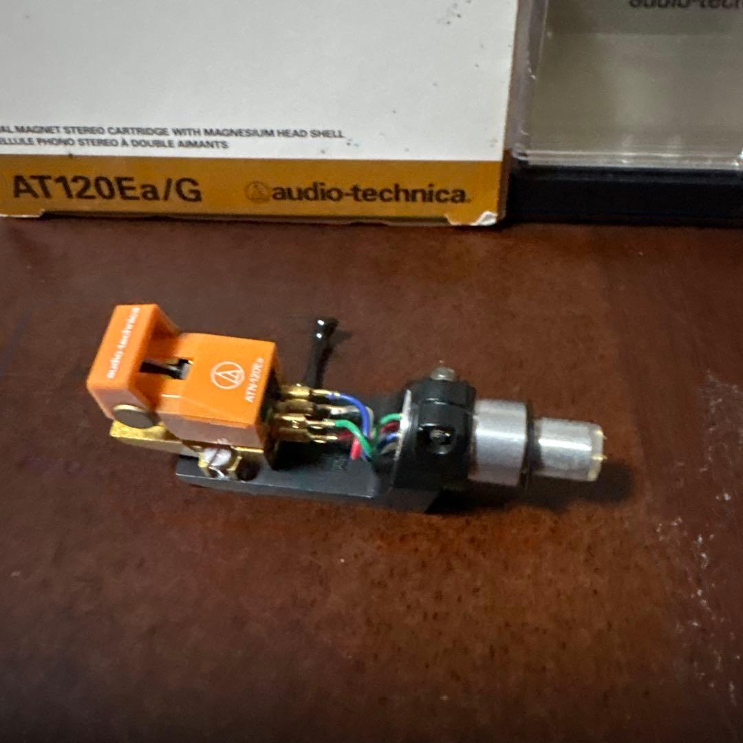audio-technica AT120Ea/G レコードカートリッジ　動作品