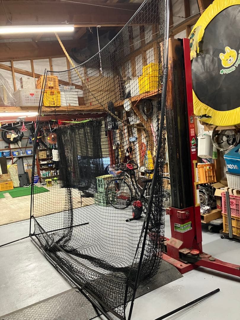 FIELDFORCE バッティングネット 大型 黒 ３ｍ×3m