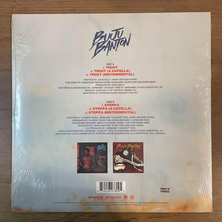 洋楽 Buju Banton - Trust & Steppa