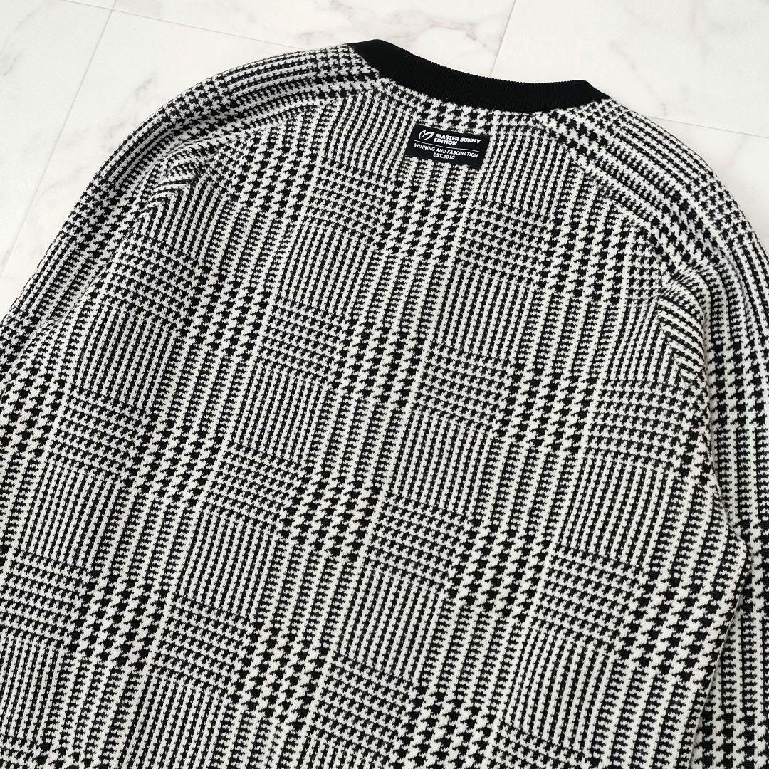 マスターバニーエディション　ニット　スニードジャック　千鳥柄チェック　ロゴ　5