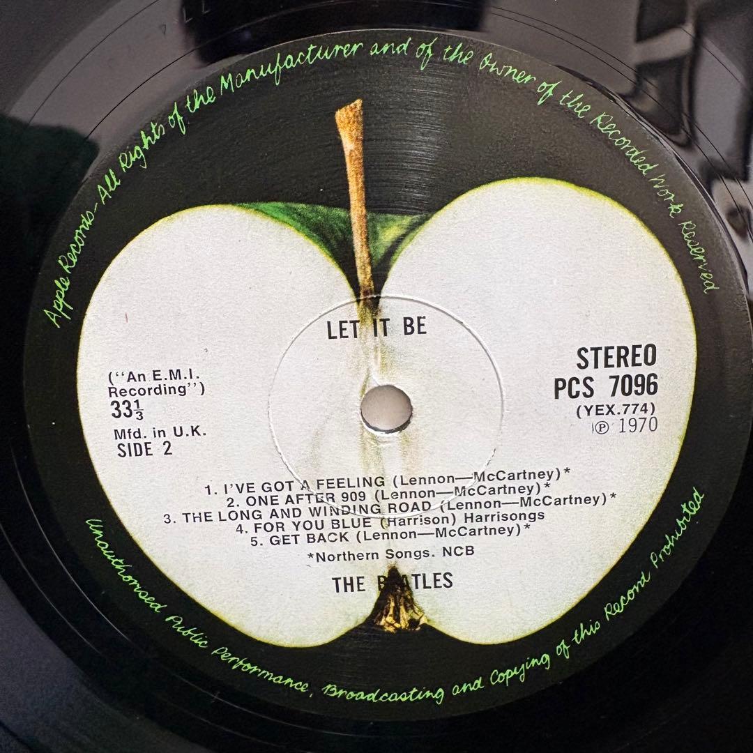 【奇跡の1桁スタンパー！】Let It Be UKオリ　レッドアップル&初回マト