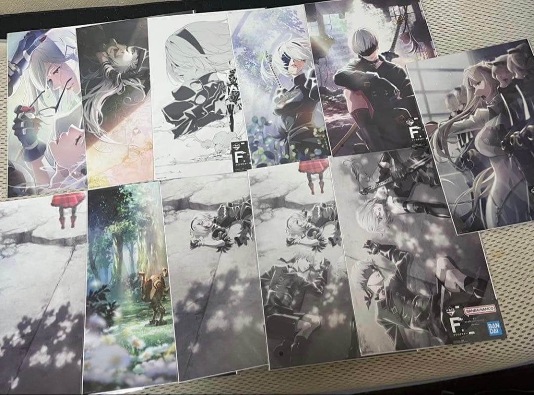 一番くじNieR:Automata A,B,C,D,E ラストワン賞　下位賞多数