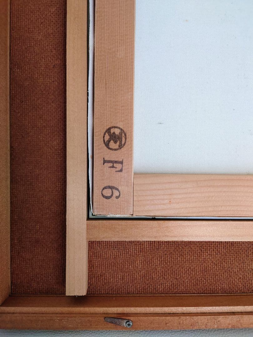 「片瀬剛志」花瓶に入ったバラの油彩画　F6号　真作