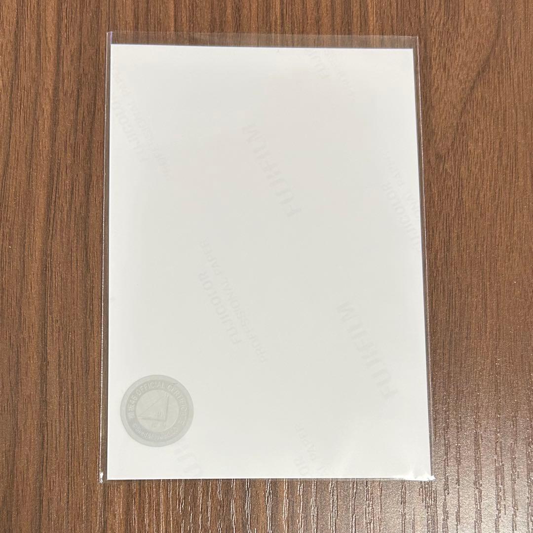 【匿名配送】 櫻坂46 勝又春 生写真 直筆 2025年 サンタ衣装 チュウ