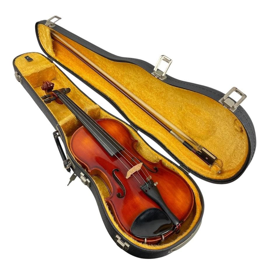 希少虎杢●Kiso Suzuki●鈴木バイオリン No.350 3/4 1976