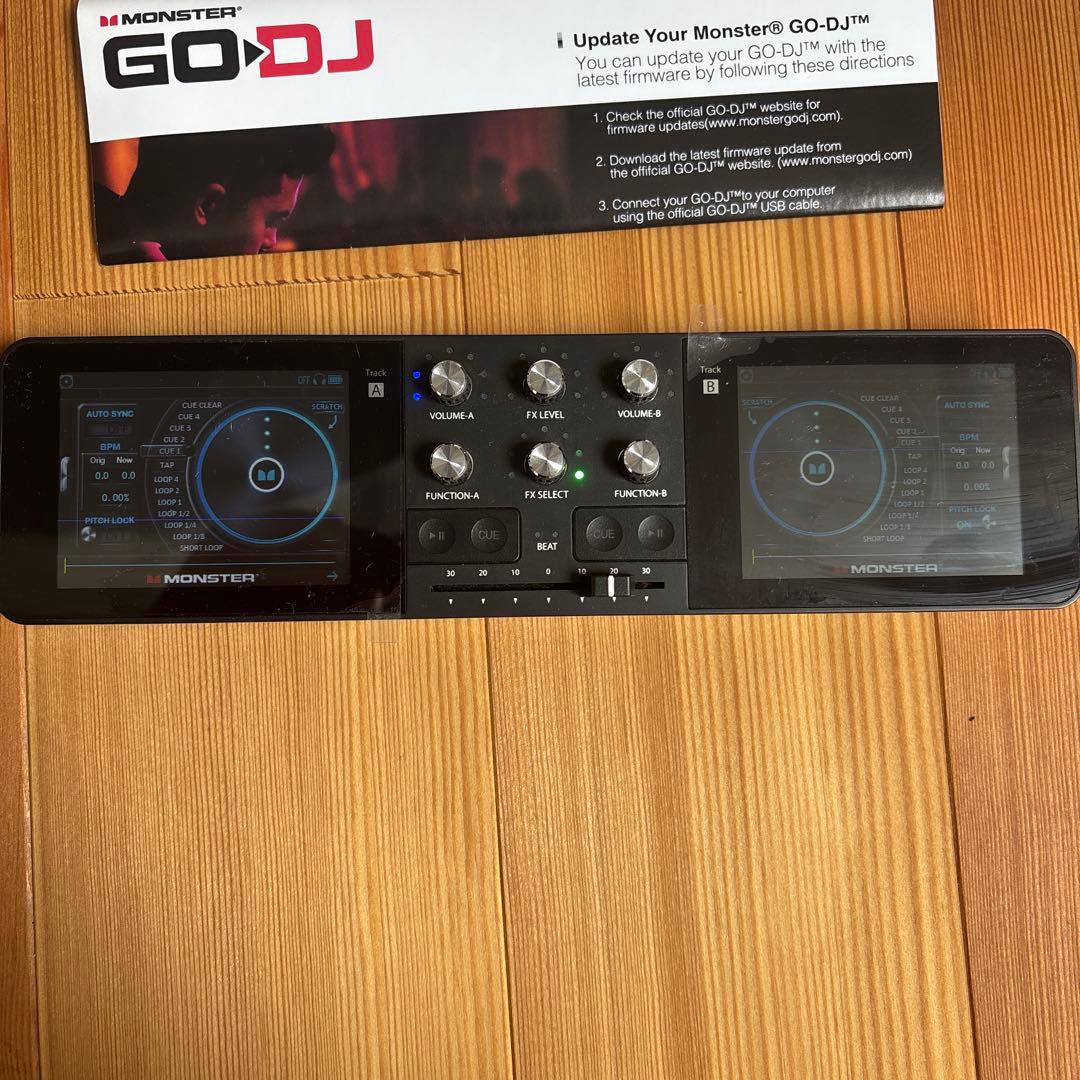 DJ機材 MONSTER GODJ MIXER PTBL BLACK