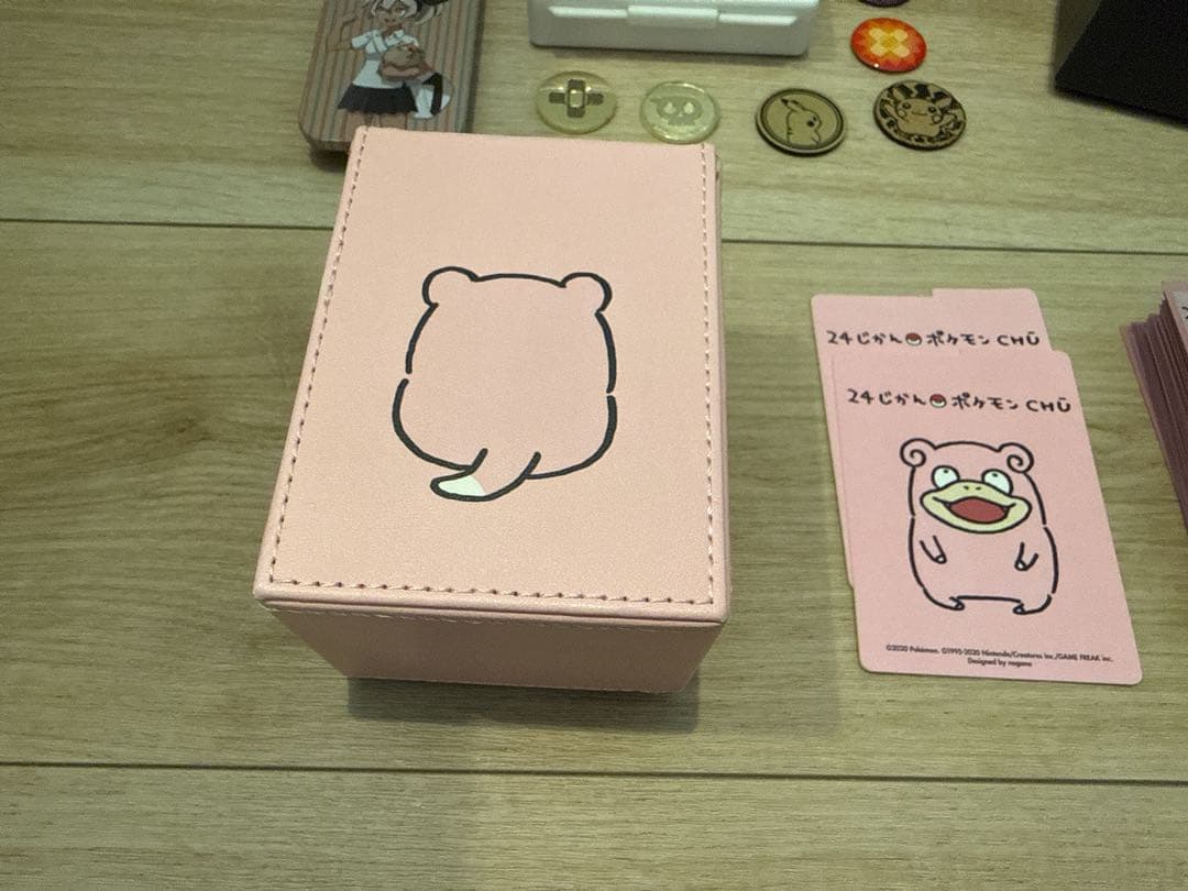 ポケモンカード　24じかんポケモンchu ヤドン　ケース　スリーブ　リミテッド