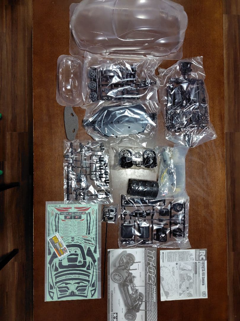 タミヤTT-02TOYOTA GR Supra未組立 ※その他、付属品アリ