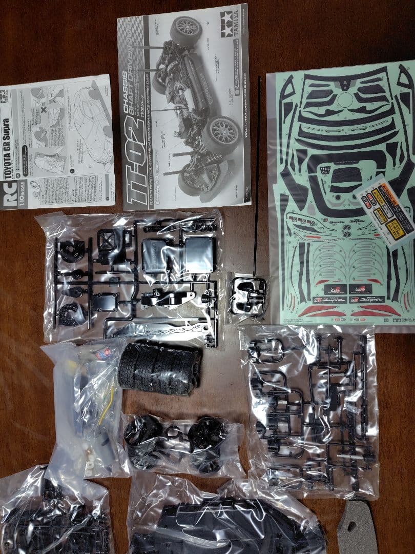 タミヤTT-02TOYOTA GR Supra未組立 ※その他、付属品アリ