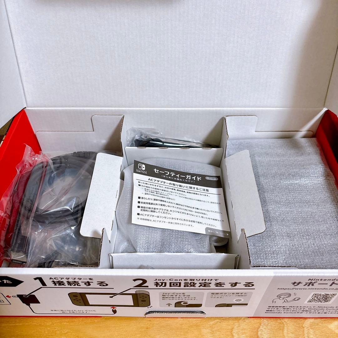 【美品】 バッテリー強化型 Nintendo Switch 本体 グレー