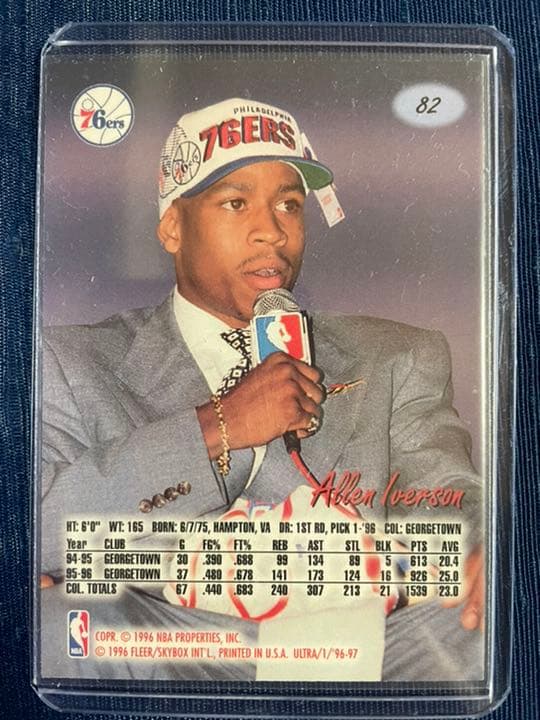 NBAカード　マイケルジョーダン・デニスロッドマン・アレンアイバーソン