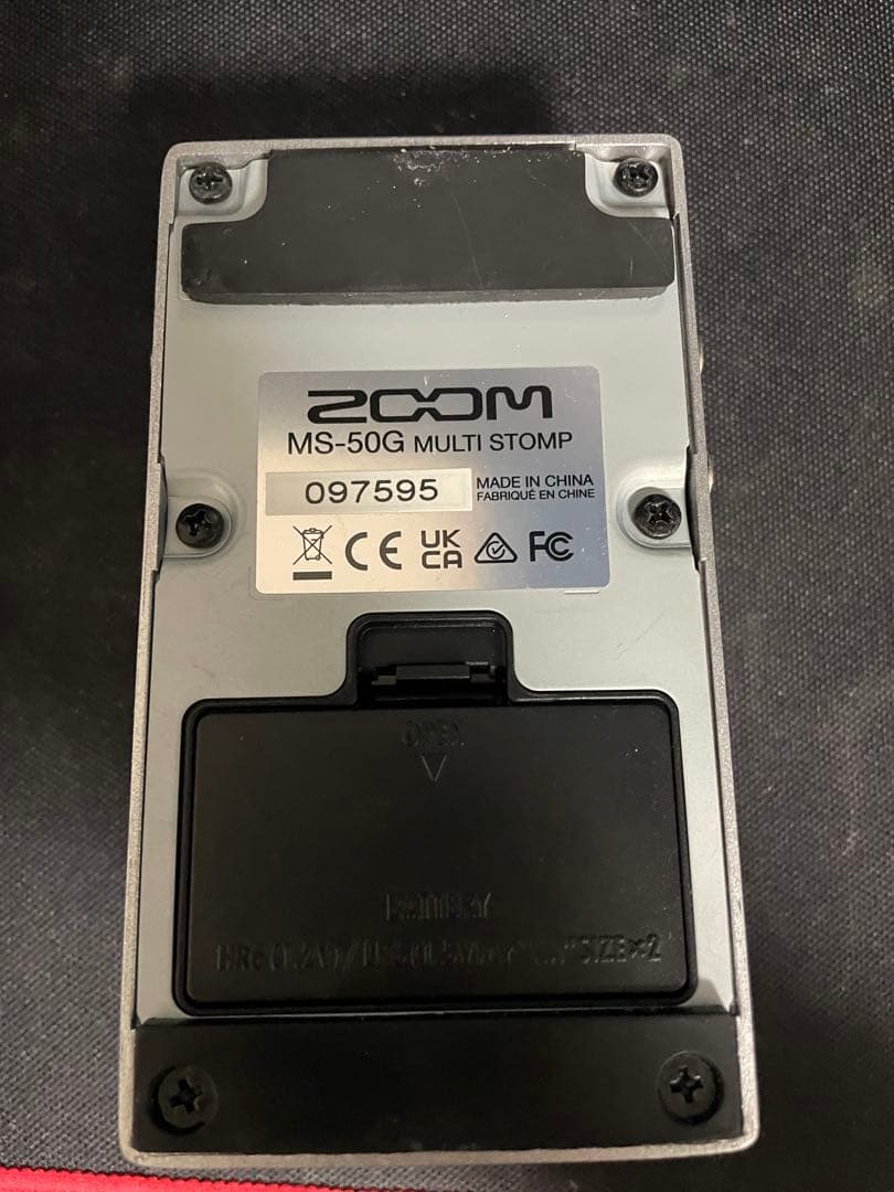 ZOOM MS-50G マルチエフェクター Acアダプター付き