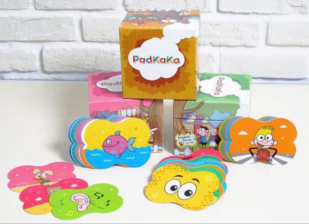 単語カード　幼児・子ども用　英語教材『PadKaKa（パッドカカ）』新品！