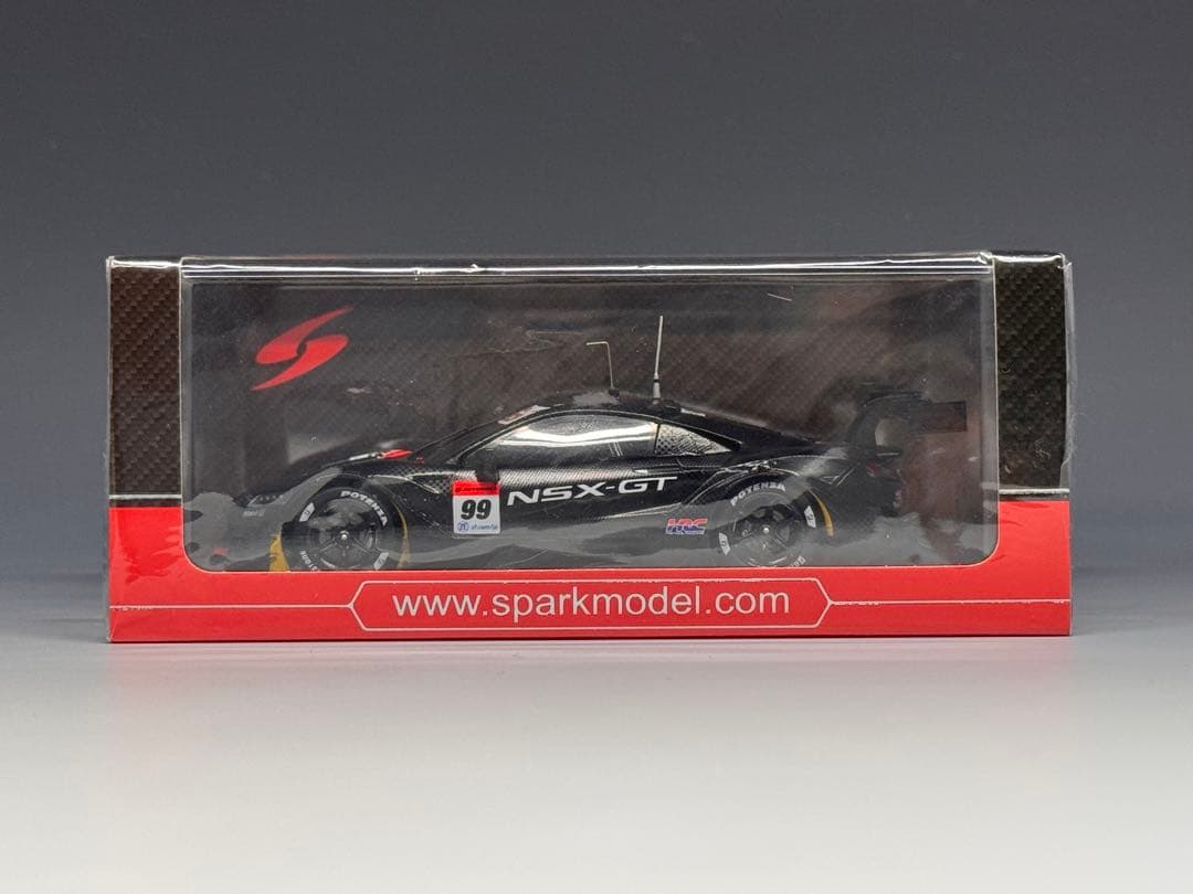 スパーク 1/43 ホンダ NSX-GT トラックテスト 2022 No.99