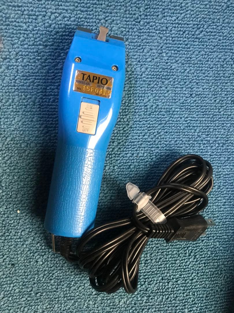 スピーディック　TAPIO バリカン 青　替刃3点セット