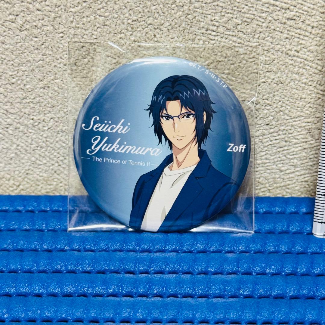 新テニスの王子様　Zoff コラボ 缶バッジ 幸村精市 w