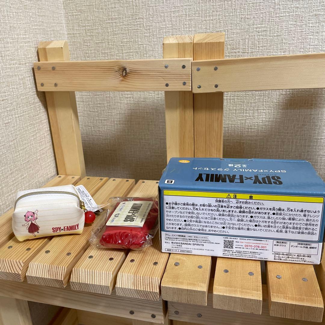 SPY×FAMILY ボンド　アーニャ　フィギュア　グラス　ルームライト