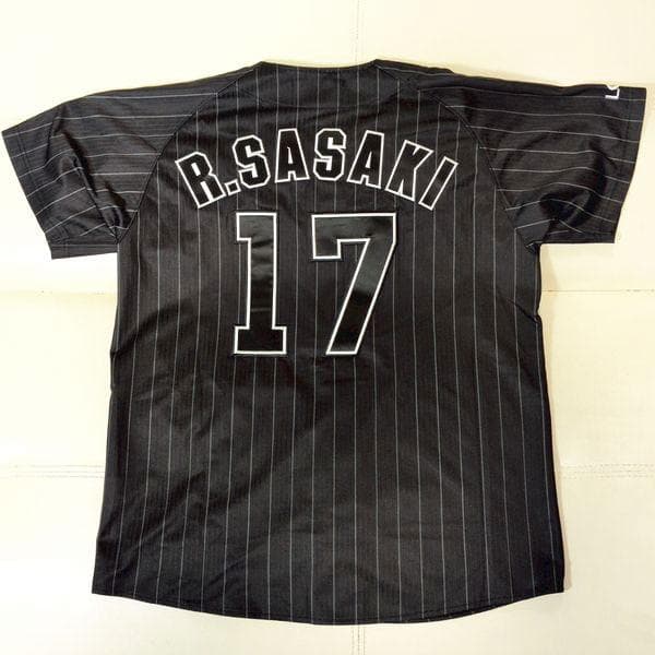 佐々木朗希 千葉ロッテマリーンズ ビジター レプリカユニフォーム M ミズノ