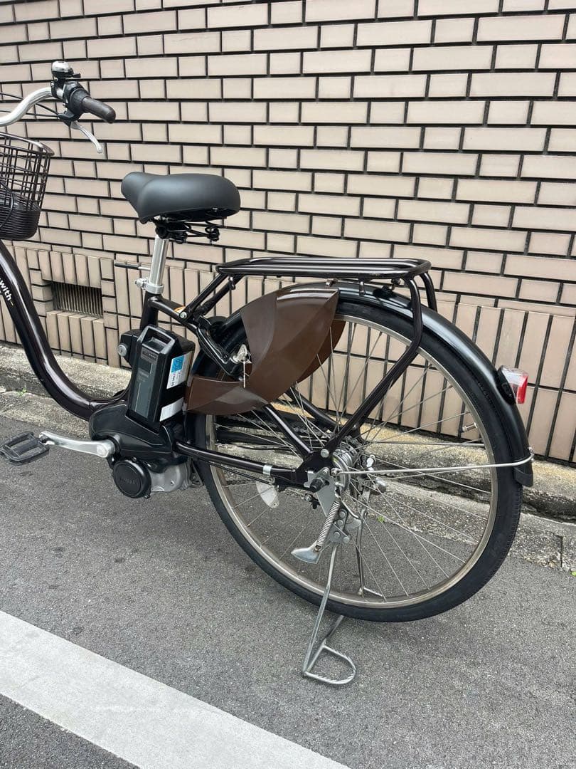 美品12.3Ah ヤマハ電動アシスト自転車 26インチ