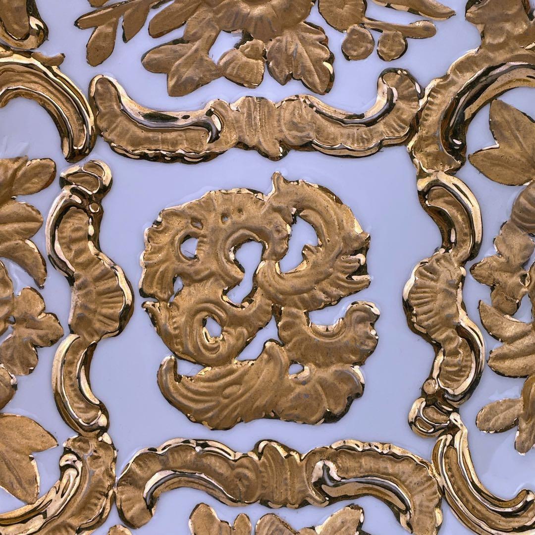 【大型】マイセン グランツゴールド風 キャビネット プレート 28.3cm 皿