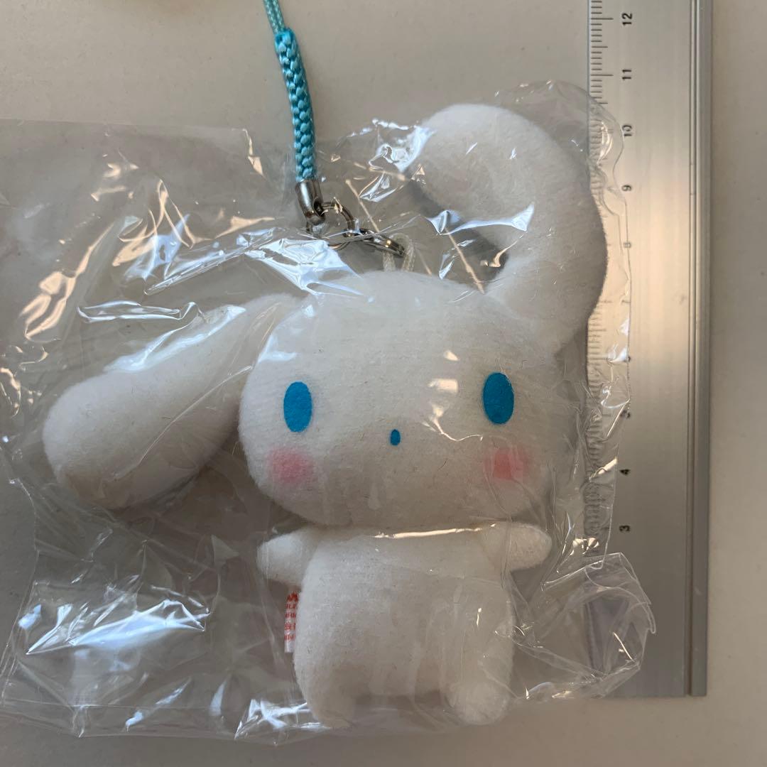 【新品】 シナモロール 根付け 鈴 シナモン ぬいぐるみ マスコット