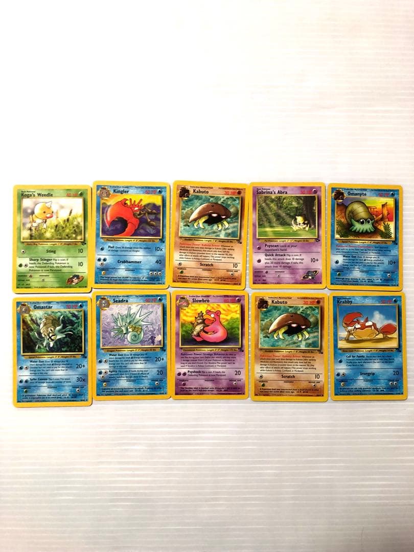 希少品　ポケモンカード　英語版　初期　旧裏　67枚　セット　おまとめ売り