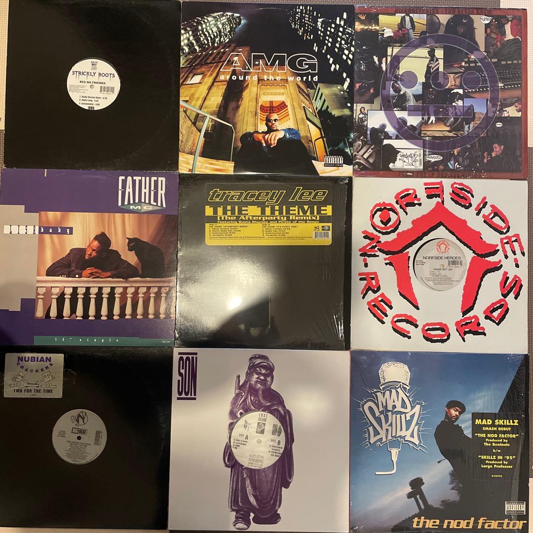 HIPHOP レコード まとめ セット 60枚 ヒップホップ まとめ売り　DJ