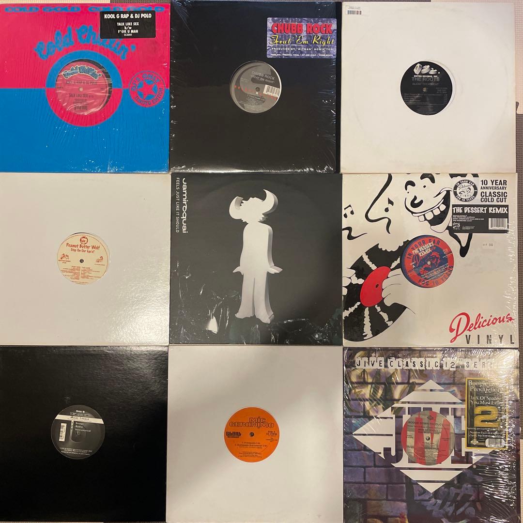 HIPHOP レコード まとめ セット 60枚 ヒップホップ まとめ売り　DJ