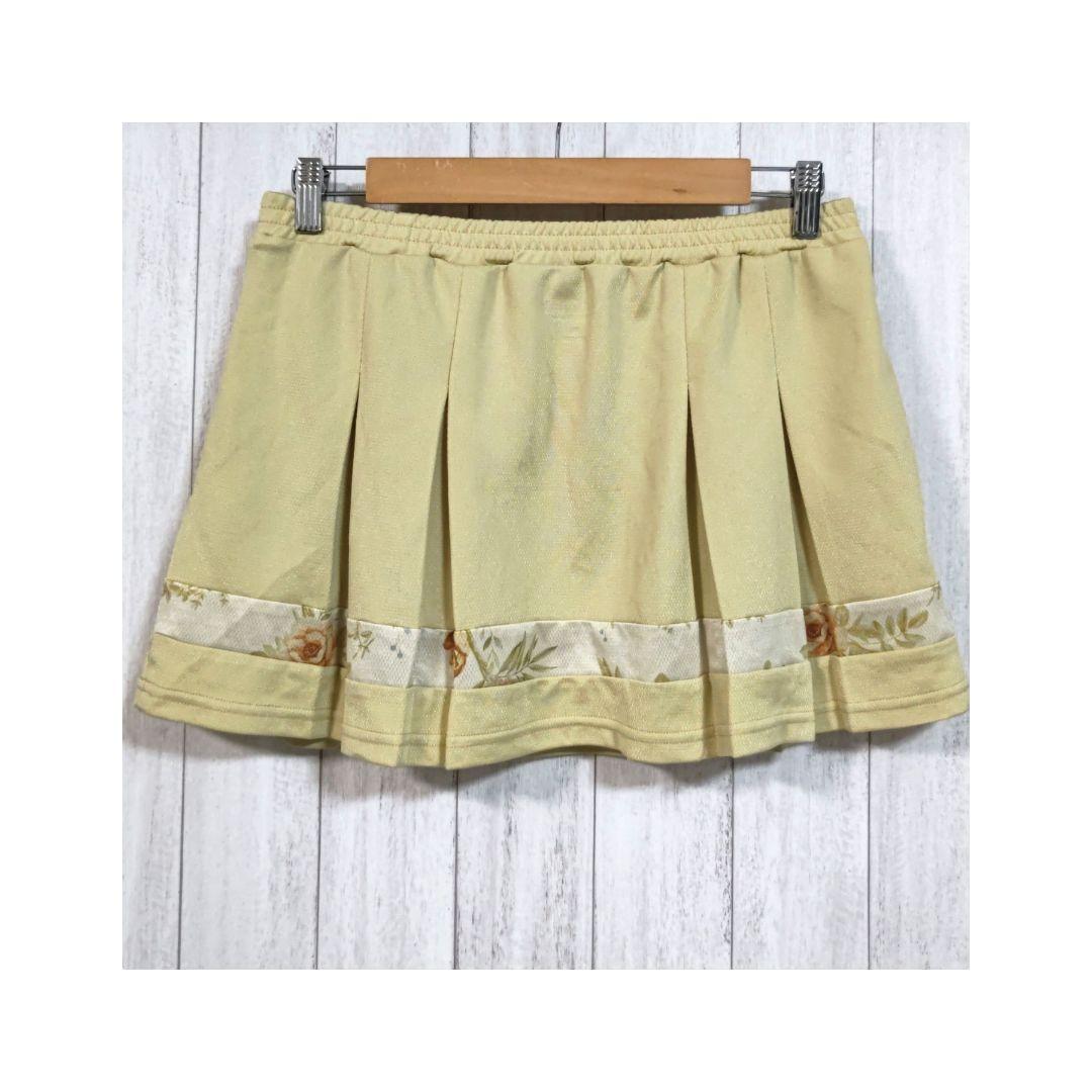 アドミラル◆バッグスリットフラワーTEE＆スコート◆セットアップ/サイズLL