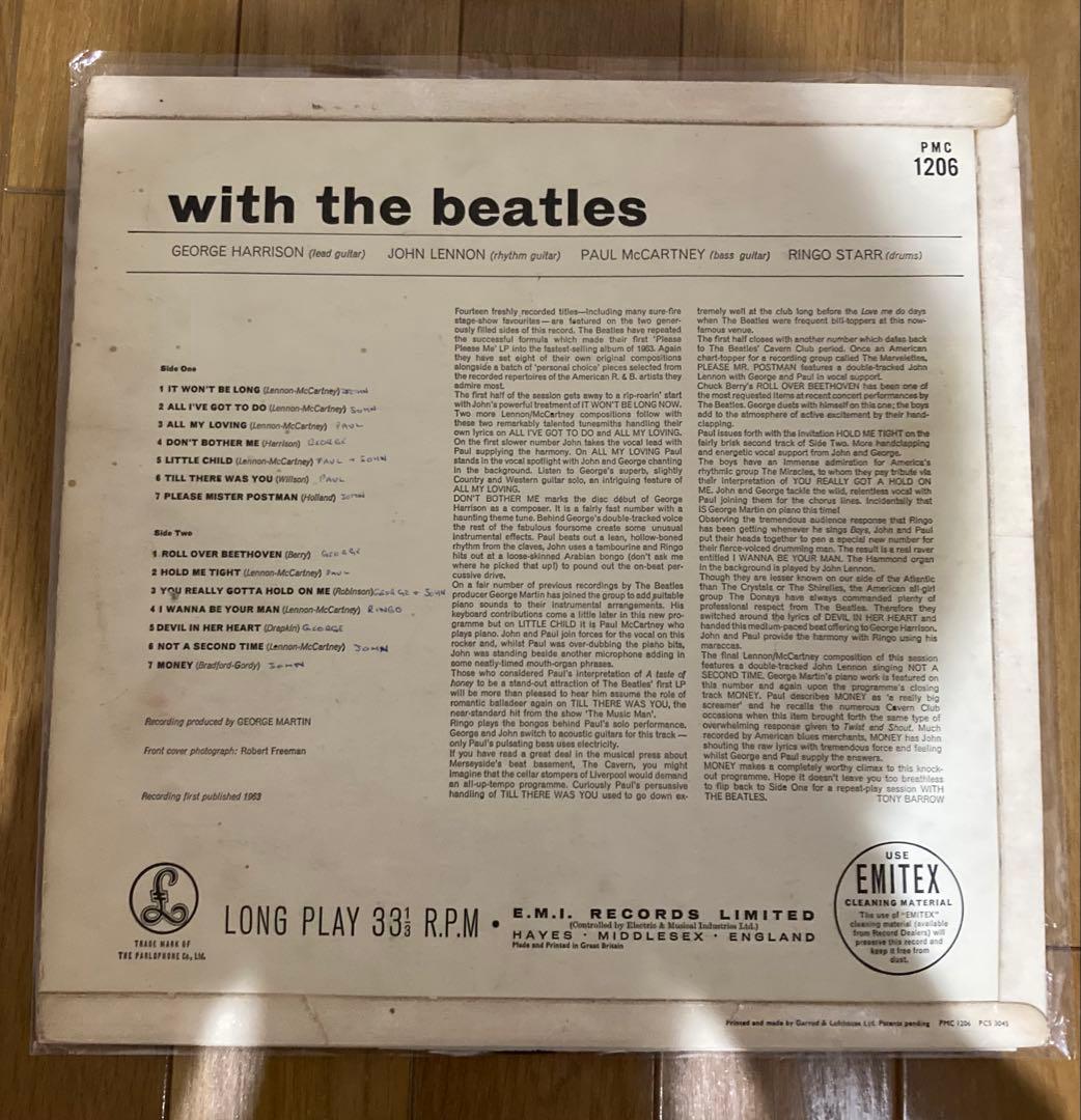 稀少UKオリジナルMonoレア5N/6NビートルズBeatlesレコード